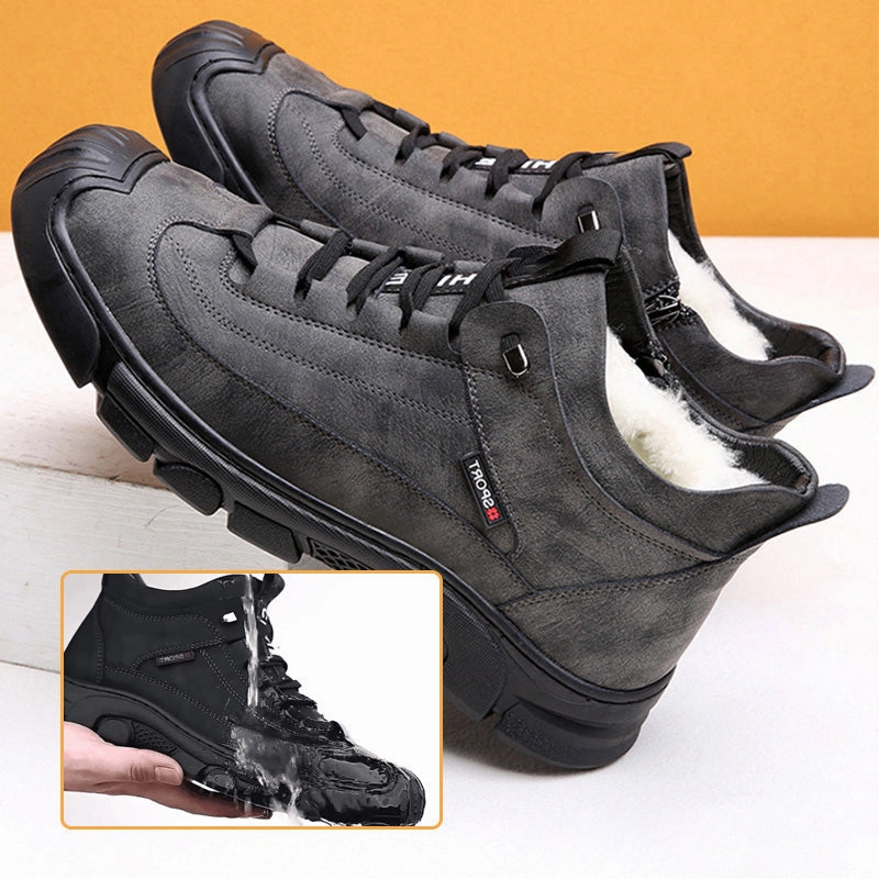 Carter - Men's Leather Sneakers with Faux Fur Lining Fila Sneakers