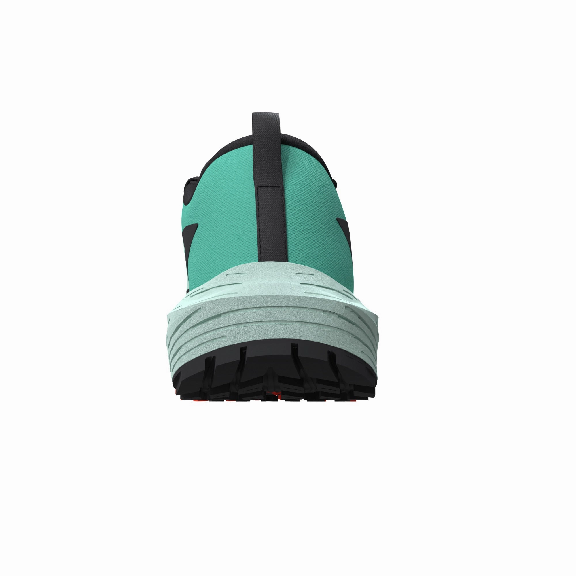 SENSE RIDE 5 Men Trail Running Shoes in Black / Bay / Cherry Tomato Never Stop Lace Trail Running