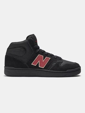 New Balance x Chocolate Numeric 480 High Black/Red Shoes Mens Black New Balance 9060