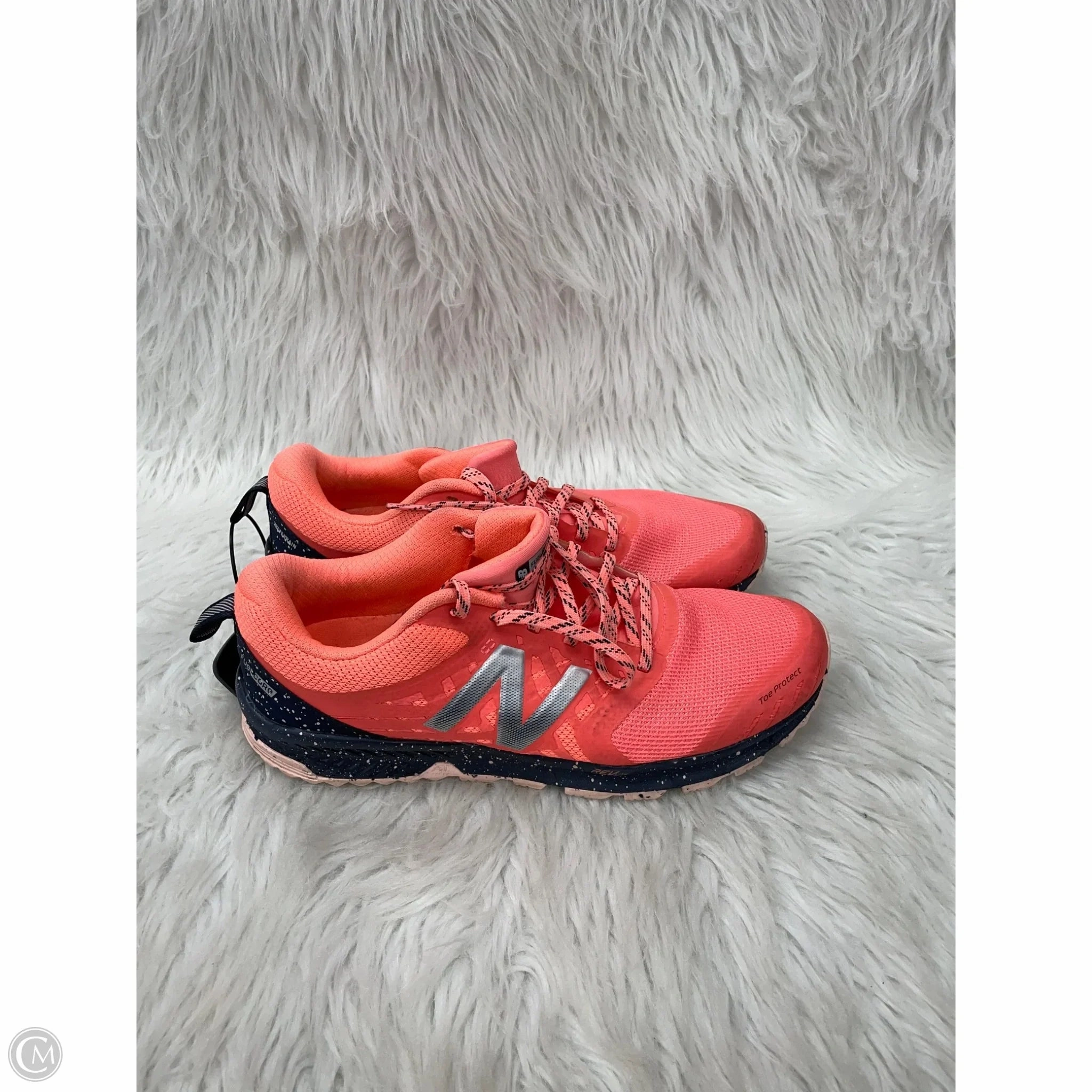 New Balance Pink And Grey Shoes Shoes Athletic By New Balance In Coral, Size: 9