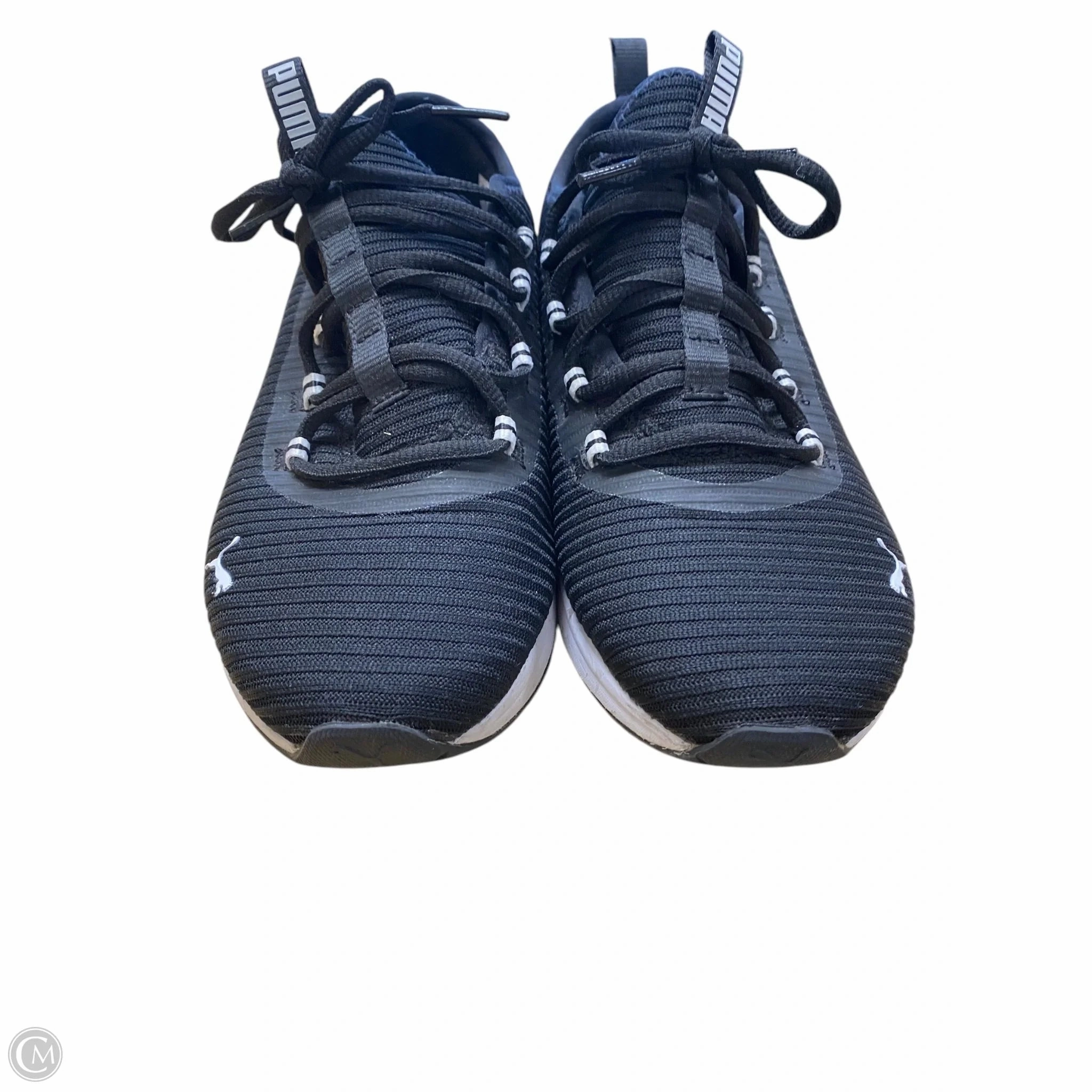 Asics Tennis Shoes Resolution 9 Shoes Athletic By Puma In Black, Size: 8