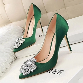 Shoes Rhinestone Women Pumps Stiletto High Heels High Heel Shoes That Look Like Sneakers