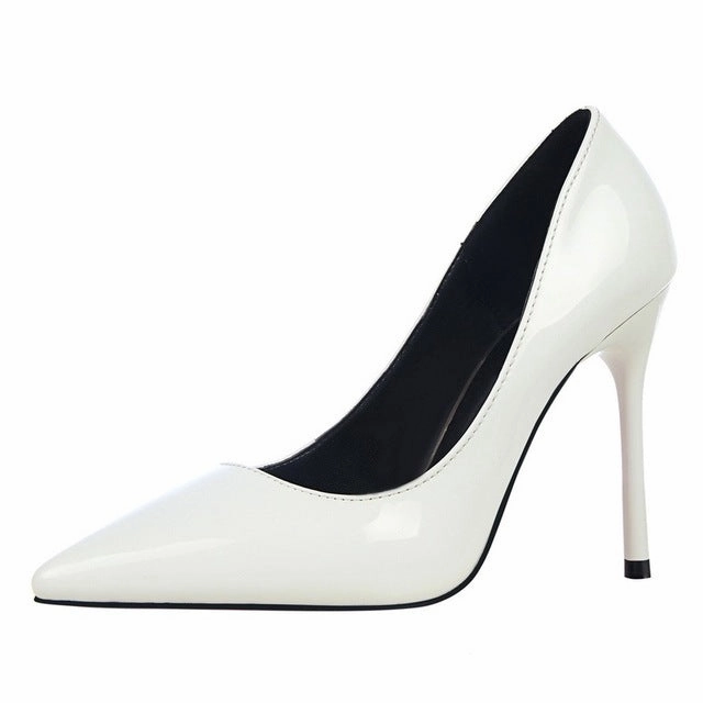 Most Expensive High Heels Shoes Woman Brand Basic Women Pumps Glossi Shoes