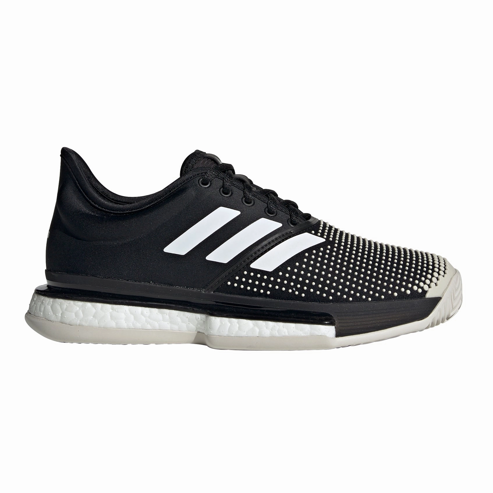 Adidas SoleCourt Clay Black Womens Tennis Shoes 2019 Adidas Shoes With Dresses