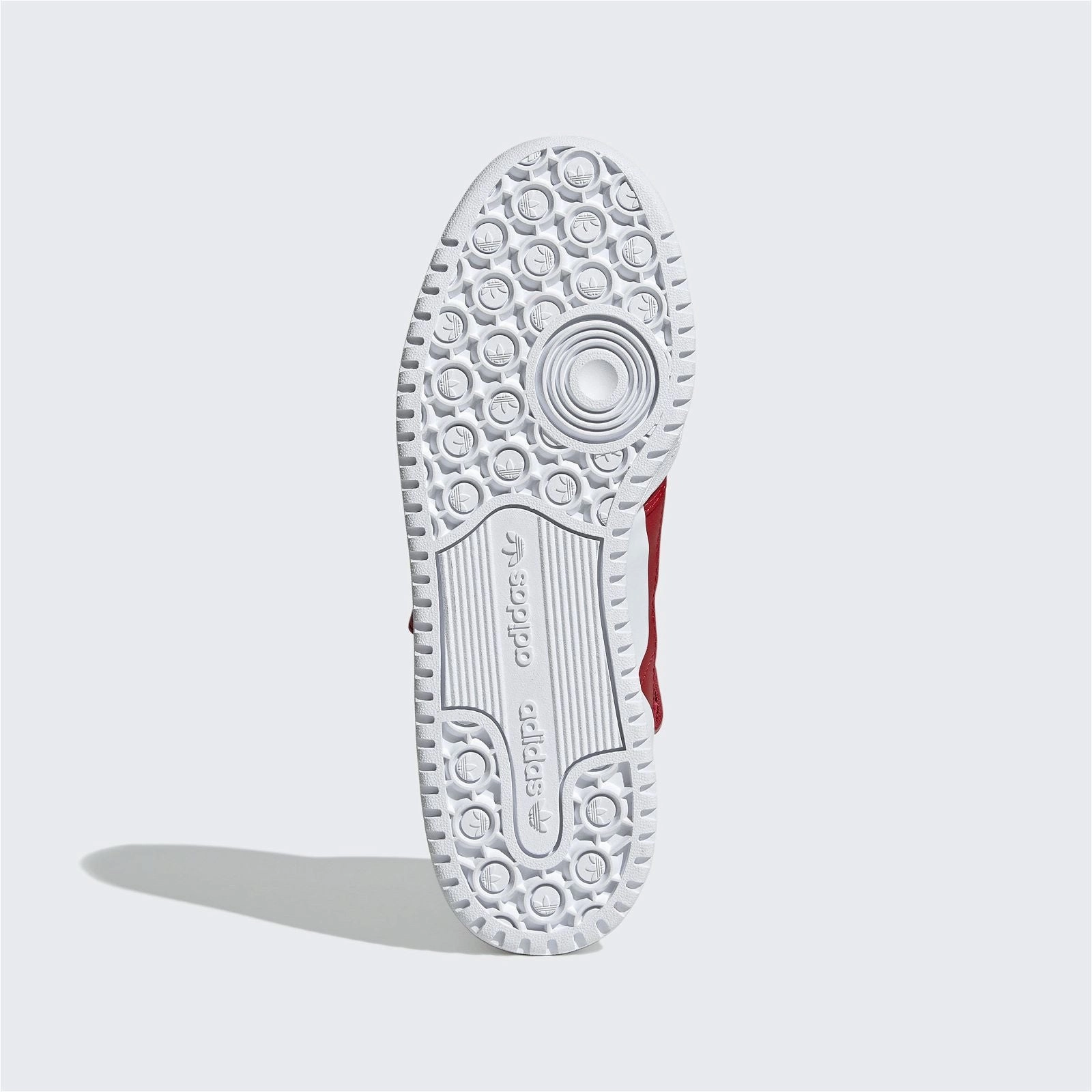 adidas Originals Womens Forum Mid Shoes - Vivid Red / Cloud White / Matte Gold Print Adidas Shoes