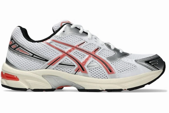 ASICS Gel-1130 White Desert Red Asics 5k Race Shoes