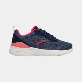Skechers Women's Skech-Air Dynamight Athletic Sneaker -Navy/Coral Runner Training Shoes