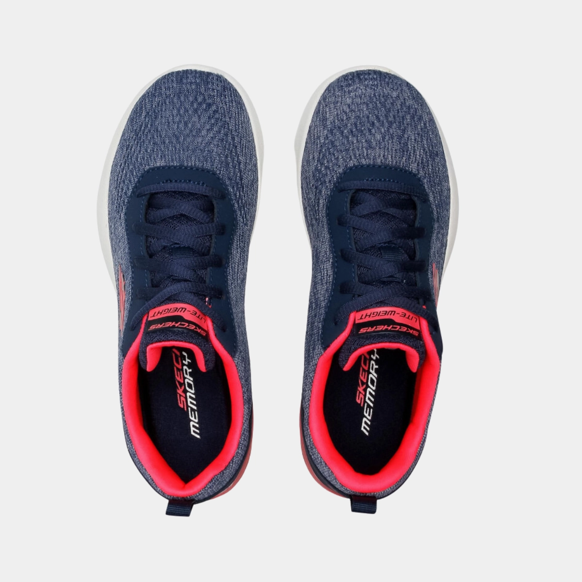 Best Shoes For Cross Training And Weightlifting Skechers Women's Skech-Air Dynamight Athletic Sneaker -Navy/Coral