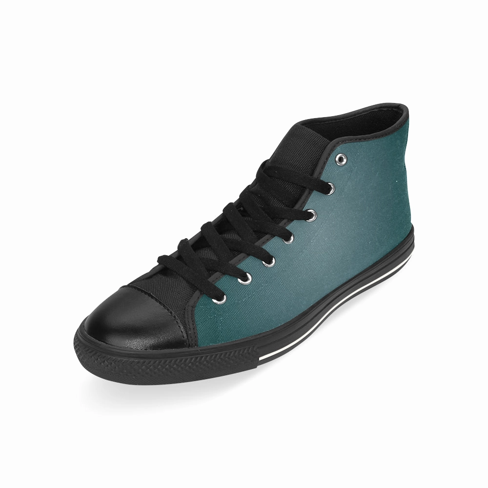 High Heels Posing Buy Women Big Size Teal Solids Print Canvas High Top Shoes at TFS