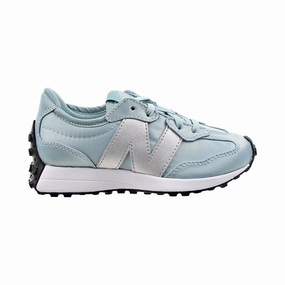 Women's New Balance Casual Shoes New Balance 327 Little Kids' Shoes Teal Blue-Silver