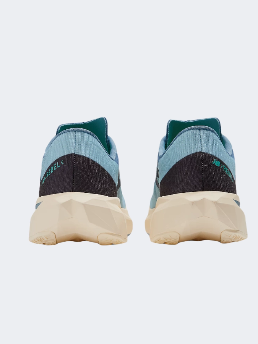 New Balance Rebel Men Running Shoes Heron Blue/Black New Balance Ladies Navy