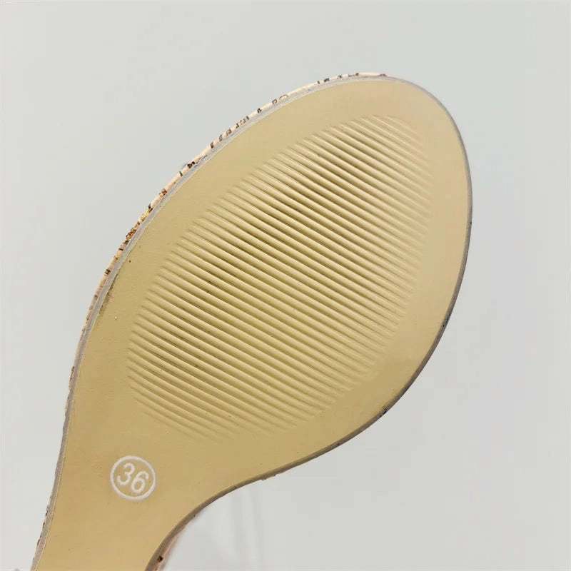 Qvc Sandals Liyke Sommer mode Schnrung Keile Sandalen fr Frauen gemtliche Holz Thinck Bottom Open Toe Plattform High Heels Damenschuhe schwarz