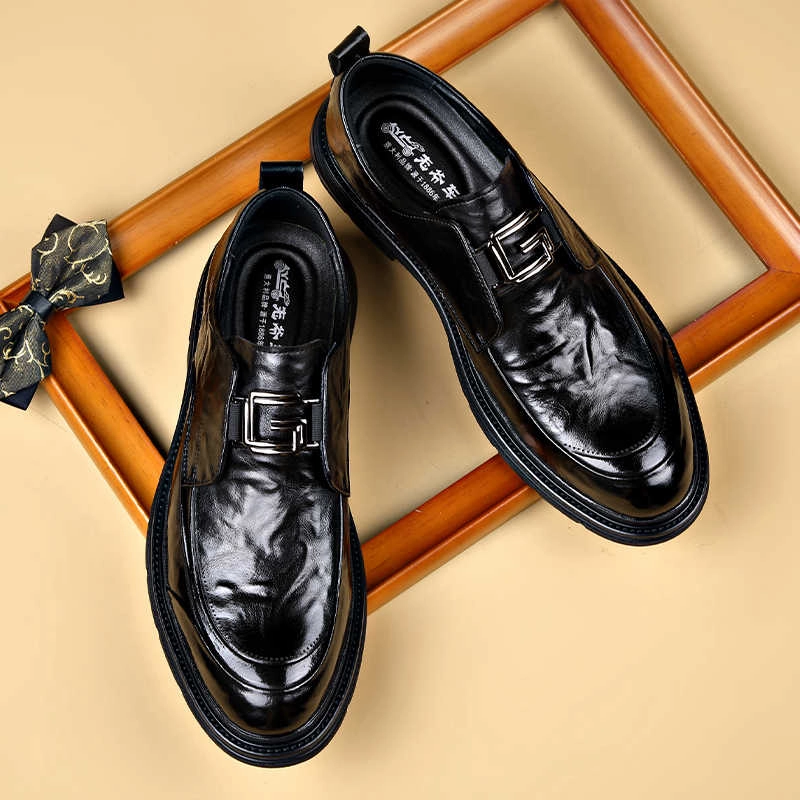 Men's new genuine leather soft sole formal & casual shoes Babydoll Flat Shoes