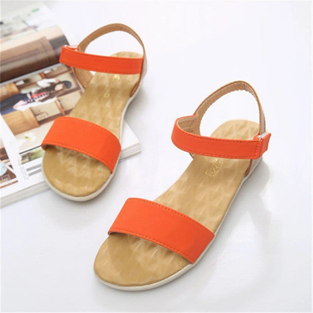 Flat Rate Shoe Box Cost Women Flat Sandals 2017 Fashion Women Summer Shoes Wedge Sandals Ladies Shoes Brand Sandalias Chaussure Femme