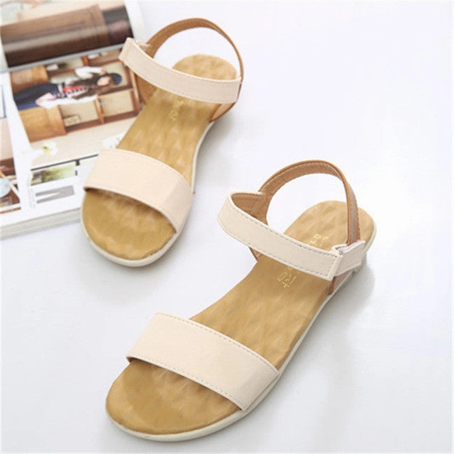 Best Shoes For Flat Bike Pedals Women Flat Sandals 2017 Fashion Women Summer Shoes Wedge Sandals Ladies Shoes Brand Sandalias Chaussure Femme