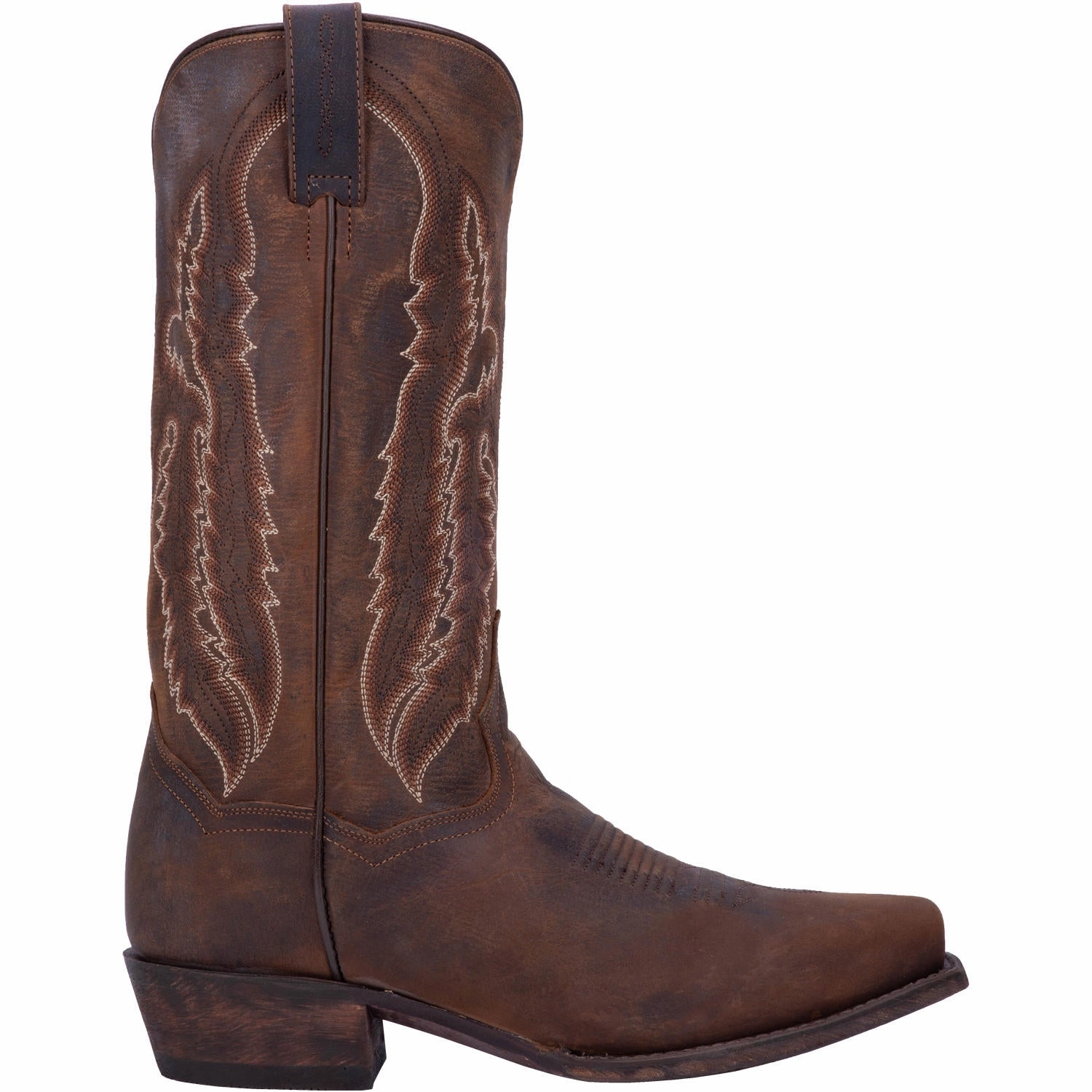 Beige Western Boots Dan Post Renegade Cowboy Toe Mens Boot ~ BAY APACHE (DS)