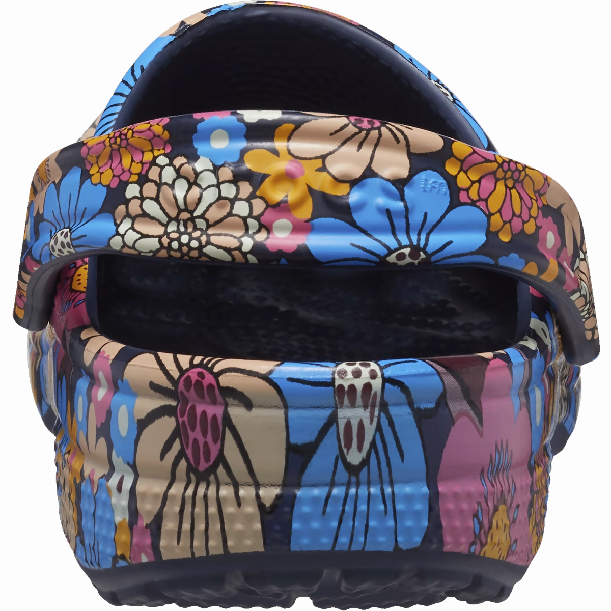 Classic Retro Floral Crocs Hiker Clogs