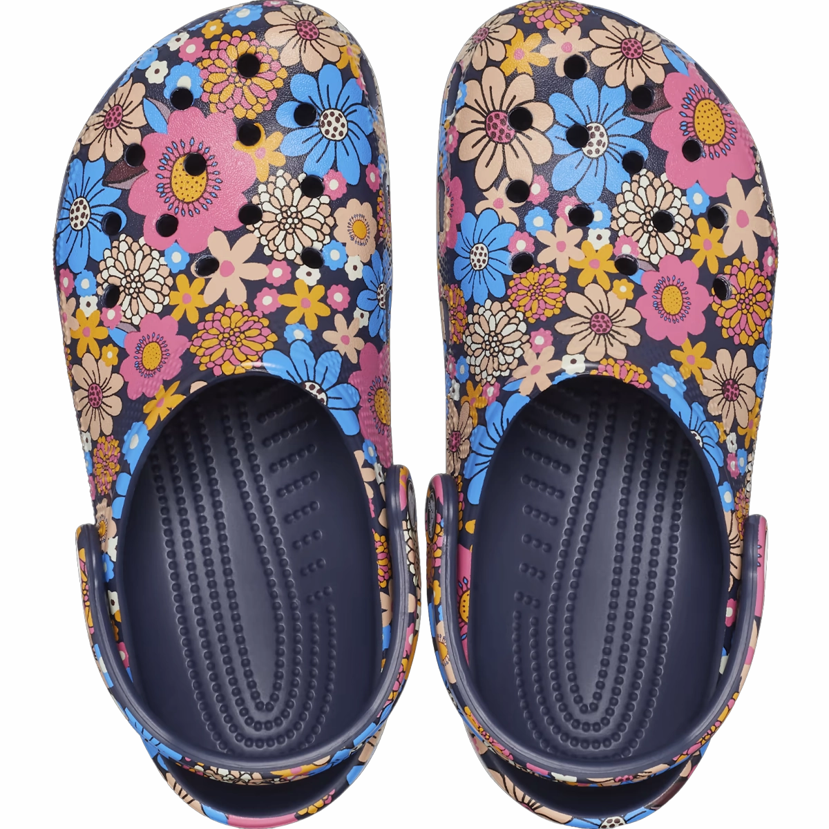 Classic Retro Floral Calleen Clogs