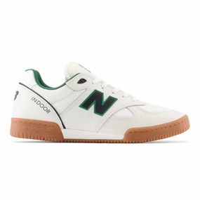New Balance All Gray New Balance Numeric NM600 Tom Knox Shoes - White / Green