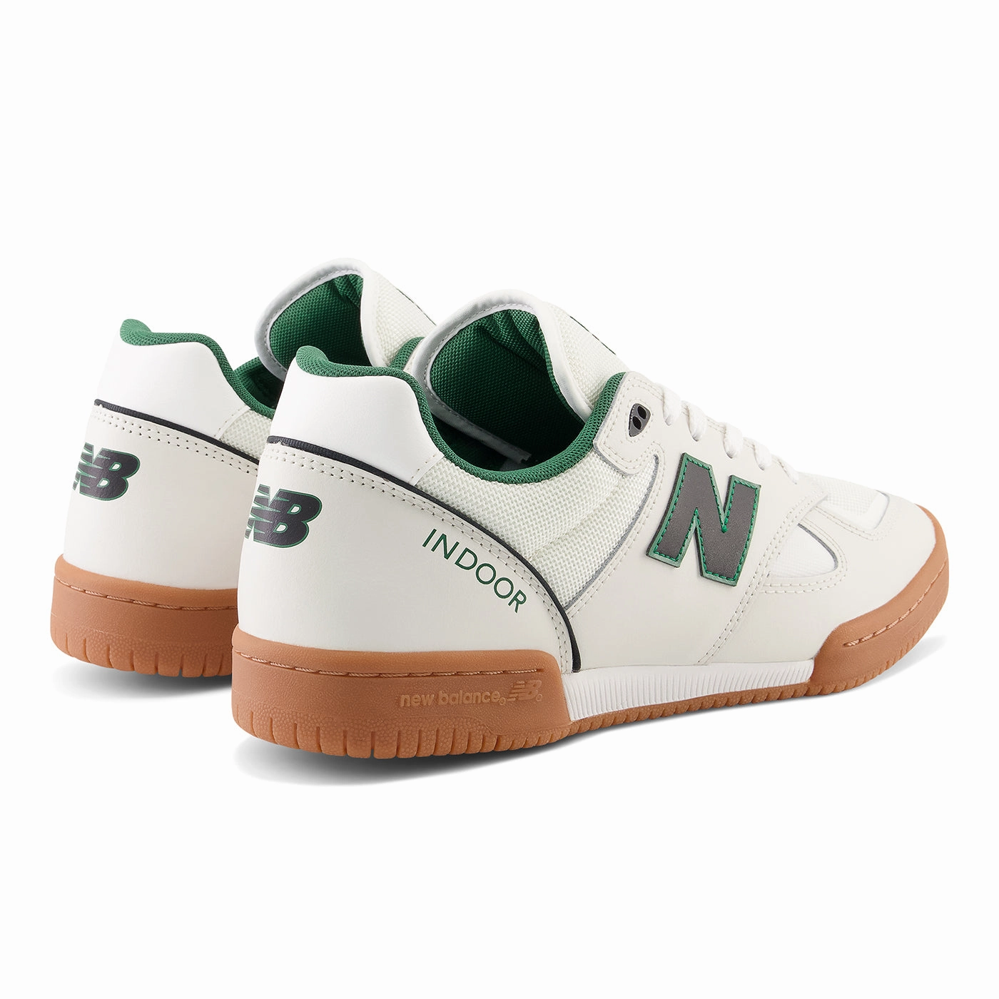 New Balance Numeric NM600 Tom Knox Shoes - White / Green New Balance 574 Pink