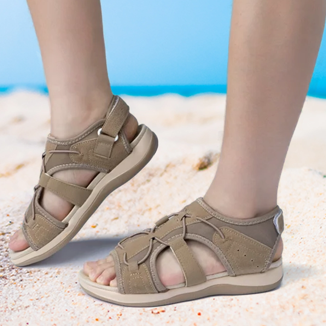 Wedding Sandals Flat Comfyfleek Arch Support Stretchy Wide Width Sport Flat Sandals