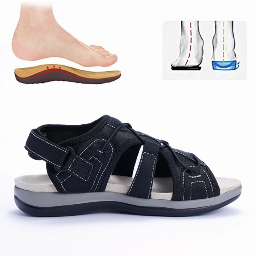Comfyfleek Arch Support Stretchy Wide Width Sport Flat Sandals Sandals Grande St. Lucian Photos