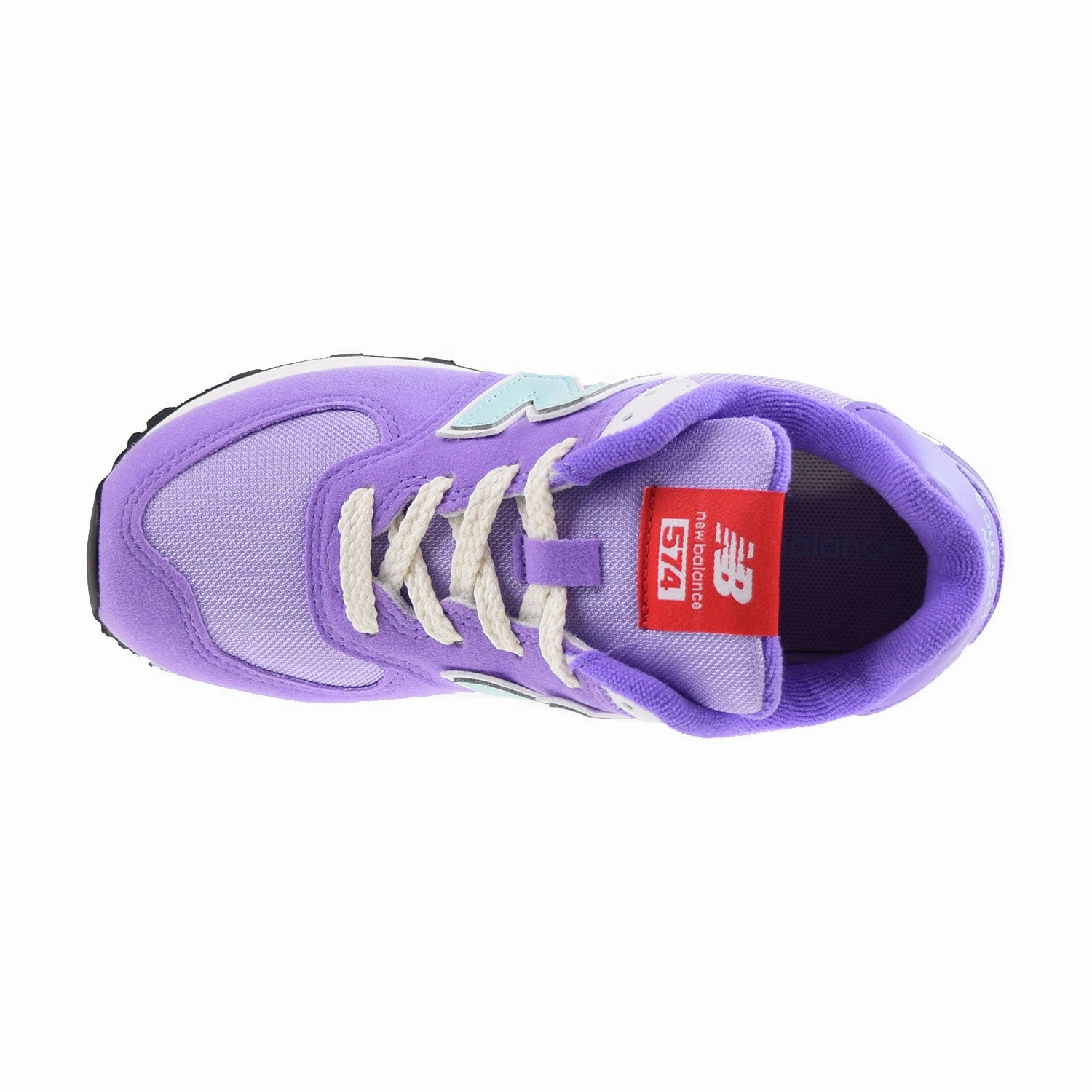 New Balance 574 Core Pack Little Kids' Shoes Purple-Blue New Balance Nationals Bag 2023