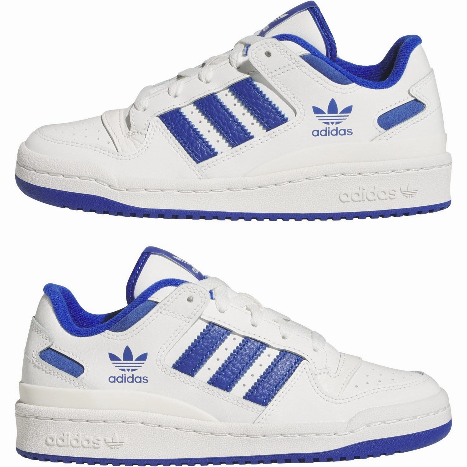 adidas Originals Core White/Team Royal Blue/Core White Forum Low Cl J Sneakers Yohji Yamamoto Adidas Shoes