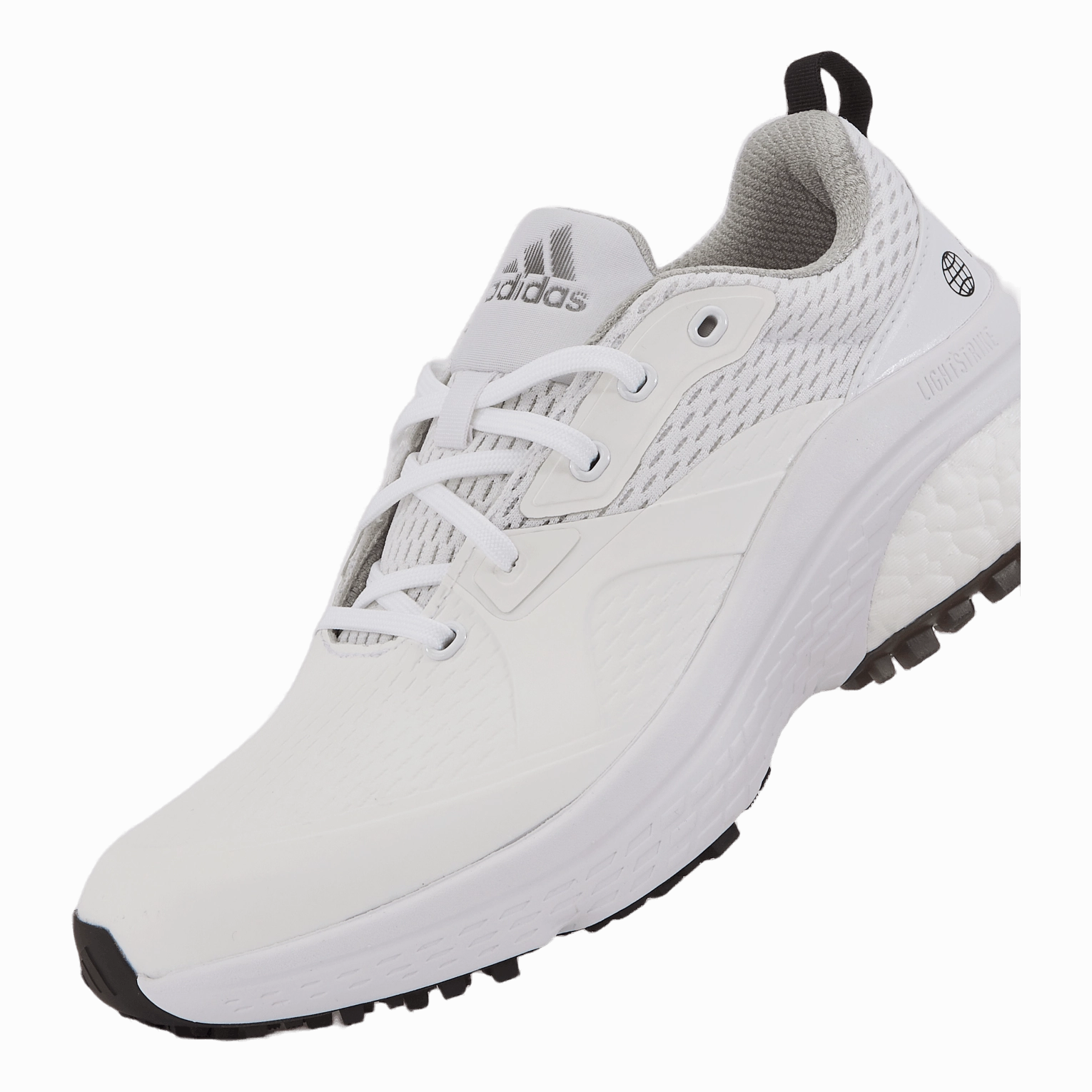 Solarmotion Spikeless Golf Shoes Cloud White / Dark Silver Metallic / Core Black Comfort Golf