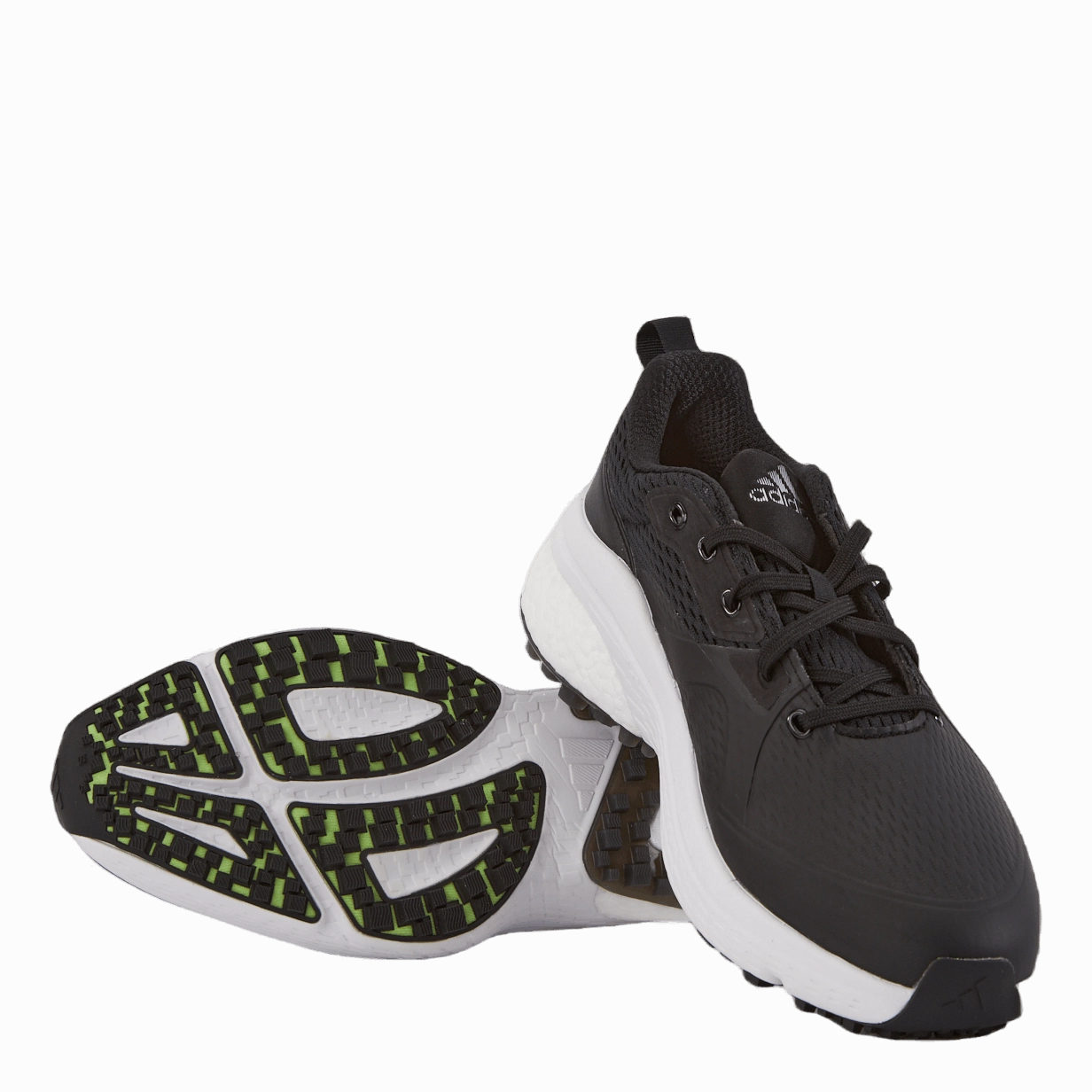 Keegan Bradley Golf Solarmotion Spikeless Golf Shoes Core Black / Cloud White / Pulse Lime