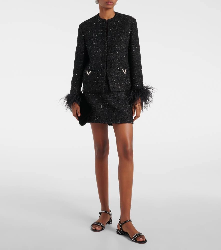 Vegan Flat Shoes Christian Louboutin Sweet Jane Strass Boum suede sandals