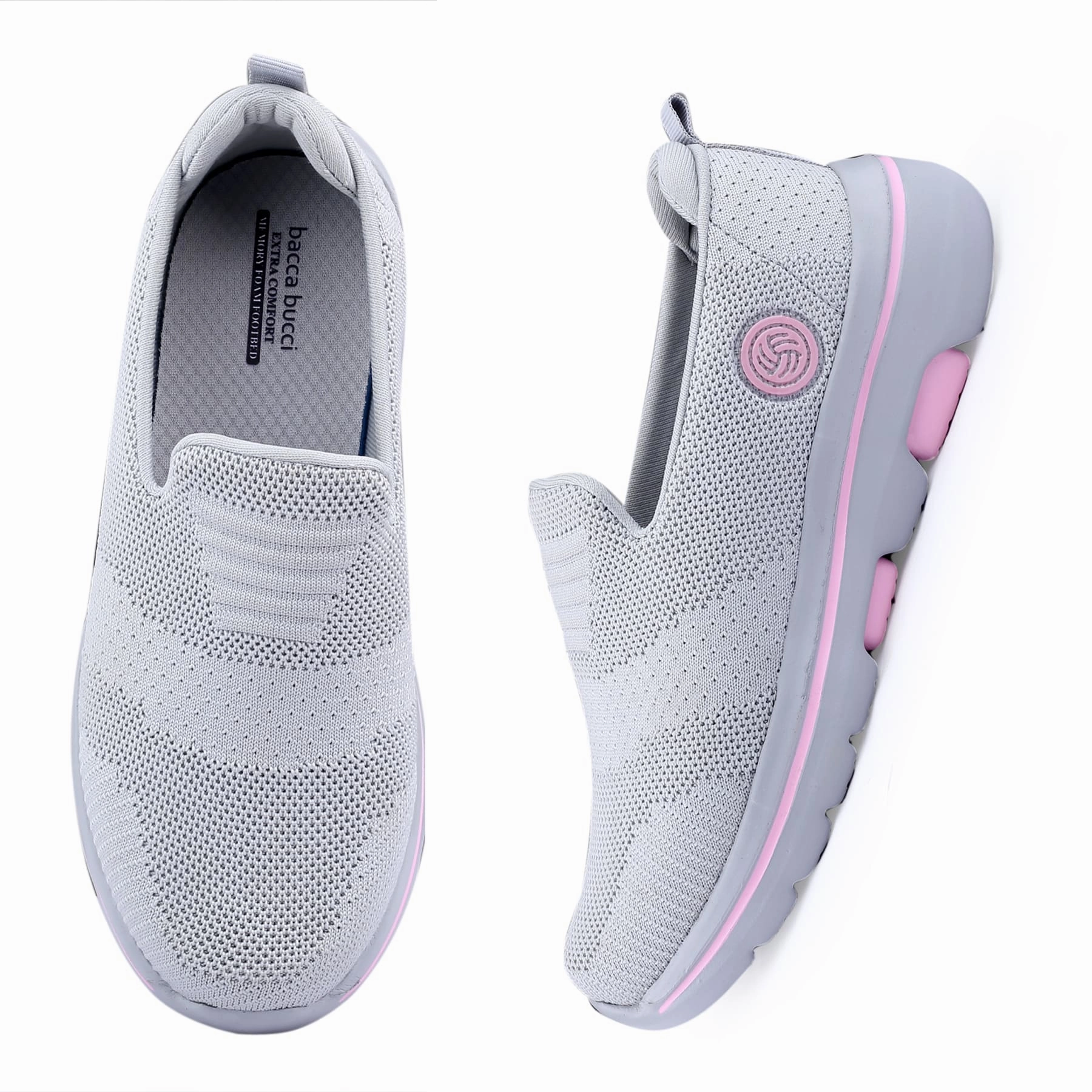 Bacca Bucci NIMBUS Women All-Day wear Joggers Slip-on Gel Sneakers