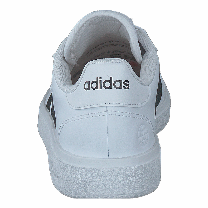 Grand Court TD Lifestyle Court Casual Shoes Cloud White / Core Black / Cloud White Sneakers Leather Slip On