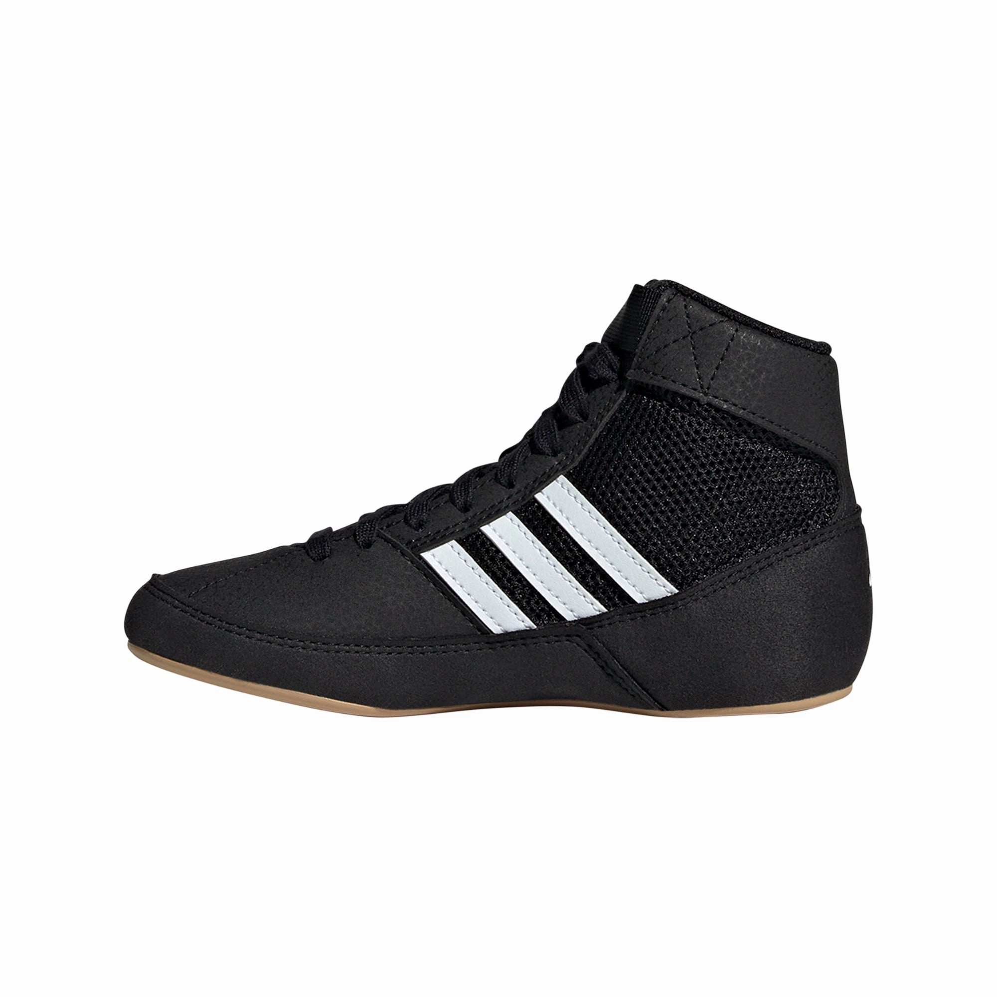 Adidas HVC 2 Youth Black White Gum Wrestling Shoes Jeremy Scott Adidas Shoes