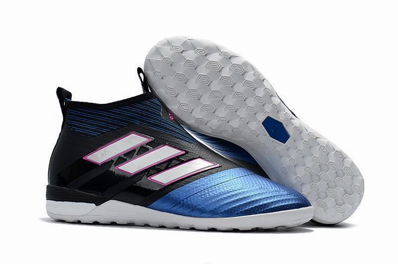 Adidas ACE Tango 17  Purecontrol TF Soccer Cleats Core Black White Blue Nba Players Adidas Shoes