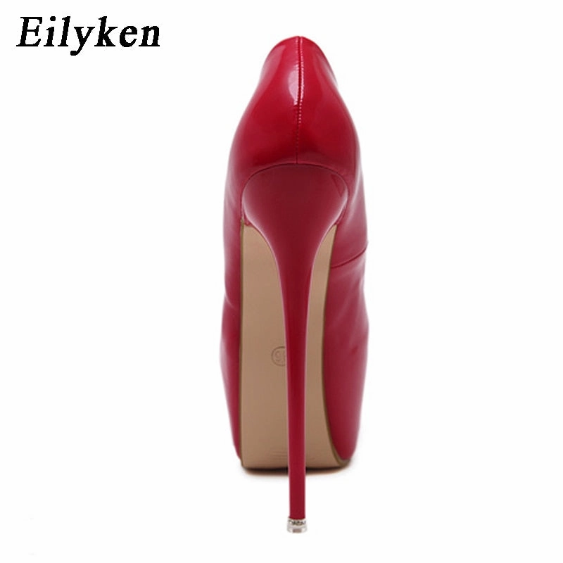 Winter Sandals Spring Autumn Fashion Pumps Shoes Women High Heels Pumps 16cm Platform Shoes Sexy Wedding Shoes