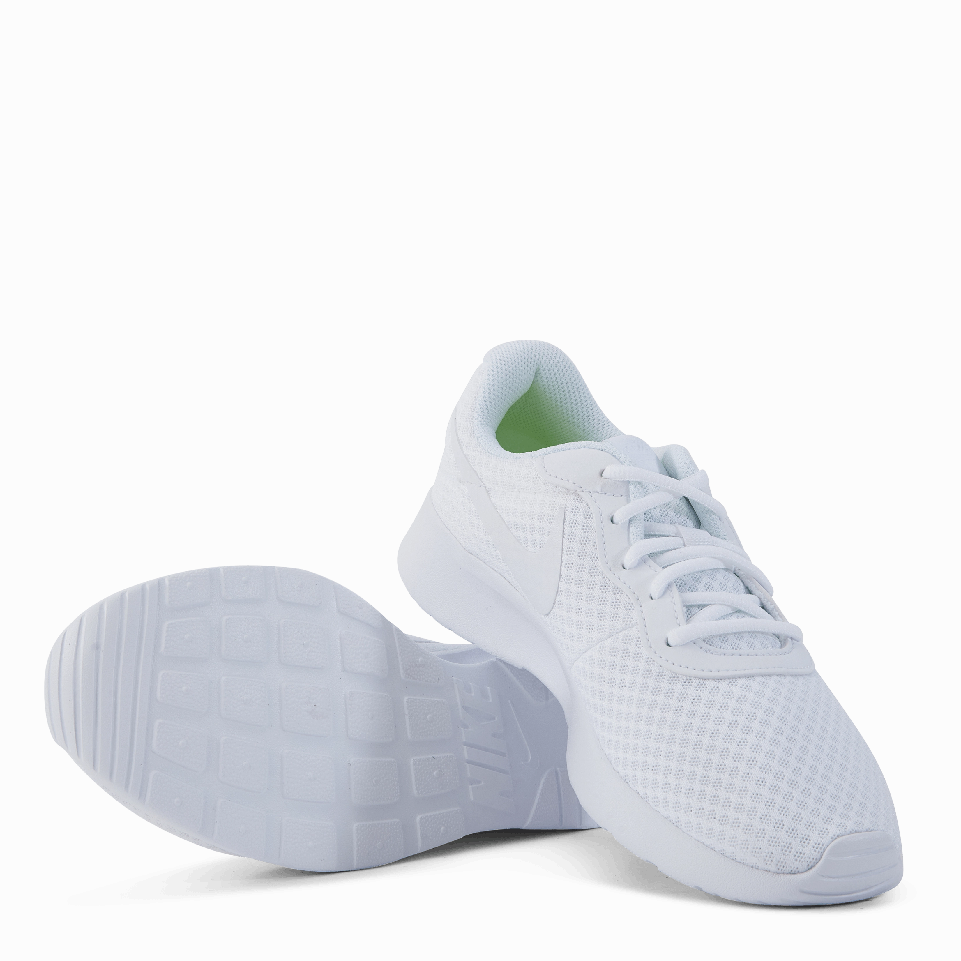 Tanjun Women's Shoes WHITE/WHITE-WHITE-VOLT Out Of Office Sneakers