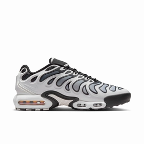Nike - Men - Air Max Plus Drift - White/Black/Metallic Silver Custom Asics Wrestling Shoes