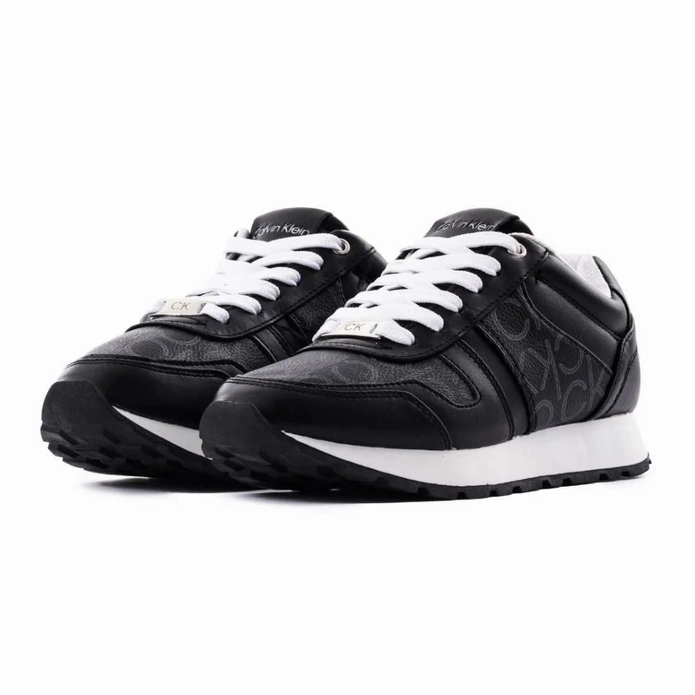 Calvin Klein Clery Monogram Sneaker Women - BLK Sneakers 2025
