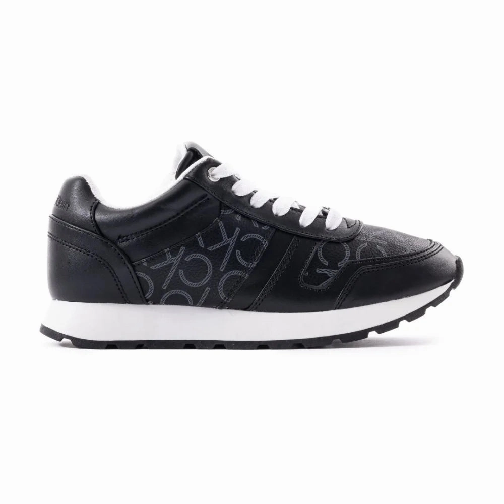 Calvin Klein Clery Monogram Sneaker Women - BLK Gat Sneakers