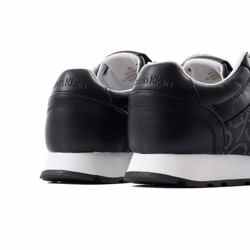 Calvin Klein Clery Monogram Sneaker Women - BLK Designer Sneakers On Sale