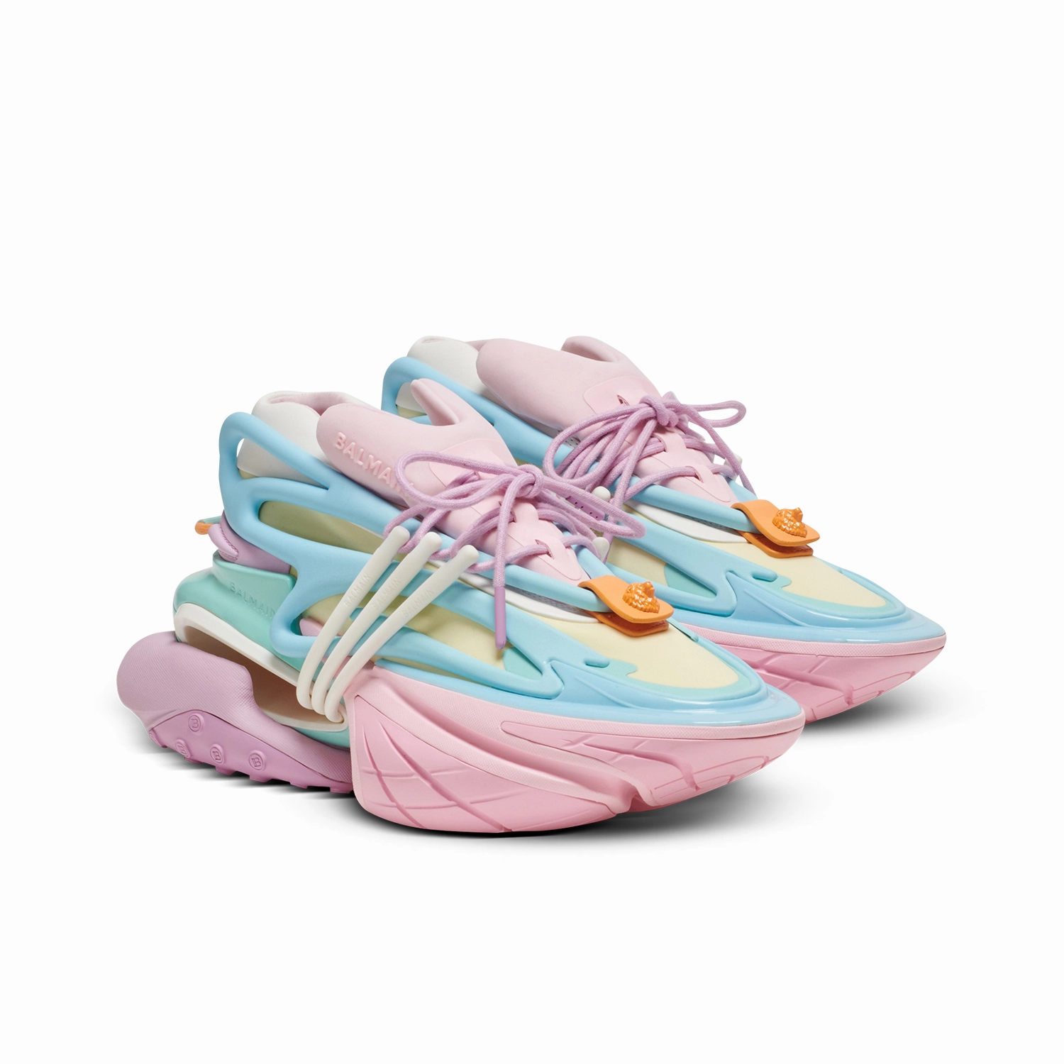 High-top Sneakers Unicorn trainers in neoprene and leather