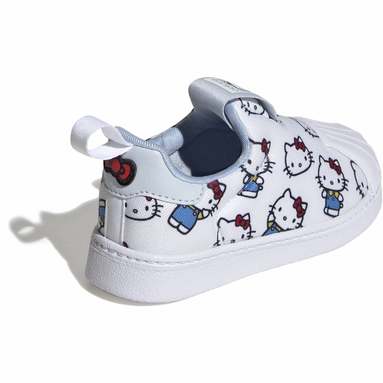 Lacing Adidas Shoes adidas Originals Cloud White/Halo Blue/Glow Blue Superstar 360 I Sneakers