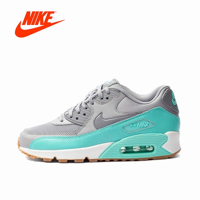 Asics Running Shoes Wide Width NIKE AIR MAX 90 ESSENTIAL Women's Running Shoes Outdoor Jogging Stable Breathable gym Shoes 2018 Winter Athletic Sneakers Low