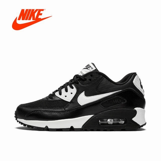 NIKE AIR MAX 90 ESSENTIAL Women's Running Shoes Outdoor Jogging Stable Breathable gym Shoes 2018 Winter Athletic Sneakers Low Paris Asics Volleyball Shoes