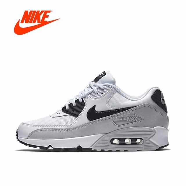 NIKE AIR MAX 90 ESSENTIAL Women's Running Shoes Outdoor Jogging Stable Breathable gym Shoes 2018 Winter Athletic Sneakers Low Asics High Cushion Running Shoes