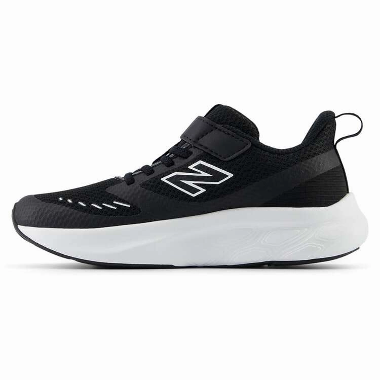 NEW BALANCE KID'S FRESH FOAM 625 BLACK/WHITE RUNNING SHOES New Balance Soccer Cleats Black