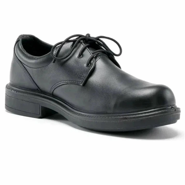 Mexican Long Boots Steel Blue Black Harvey Lace Up Soft Toe Executive Non Safety Shoe (310215) (Pre-Order)