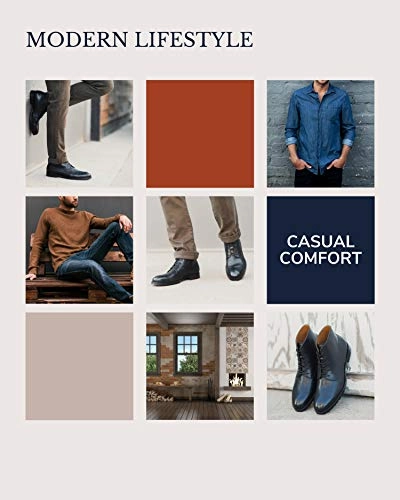 Open Toes Boots Dunross & Sons Samuel Men's Lace-Up Boot (8.5, Chocolate)