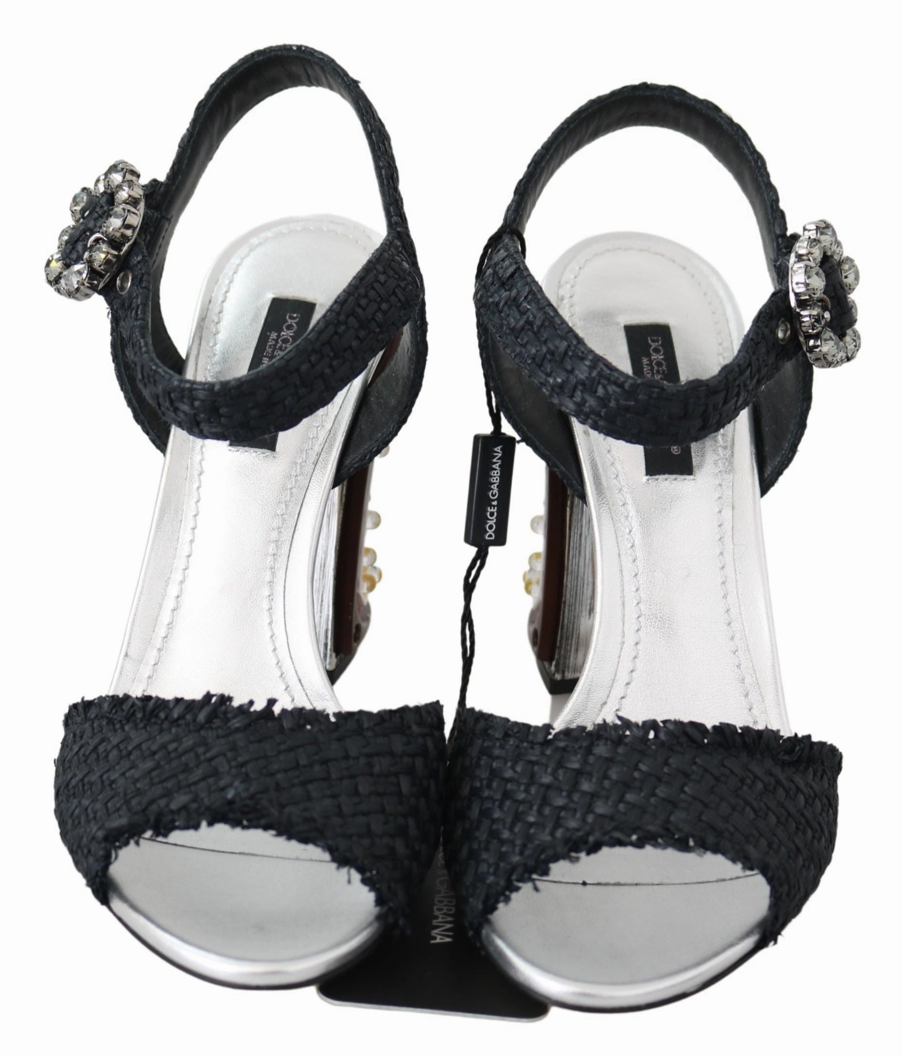Dolce & Gabbana Black Crystals LED LIGHTS Sandals Shoes Sandals Ebay